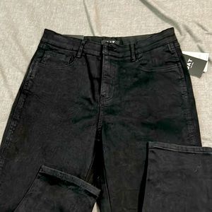 New with tags Oat super high rise skinny black jeans